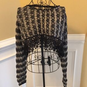 Free People crochet crop top